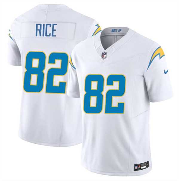 Men & Women & Youth Los Angeles Chargers #82 Brenden Rice White 2024 Draft F.U.S.E. Vapor Limited Stitched Jersey,We sell and wholesale Men & Women & Youth Los Angeles Chargers #82 Brenden Rice White 2024 Draft F.U.S.E. Vapor Limited Stitched Jersey on line form chian!